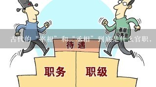 古代的“宰相”和“丞相”到底是什么官职，两者有什