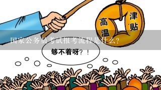 国家公务员考试报考流程是什么？